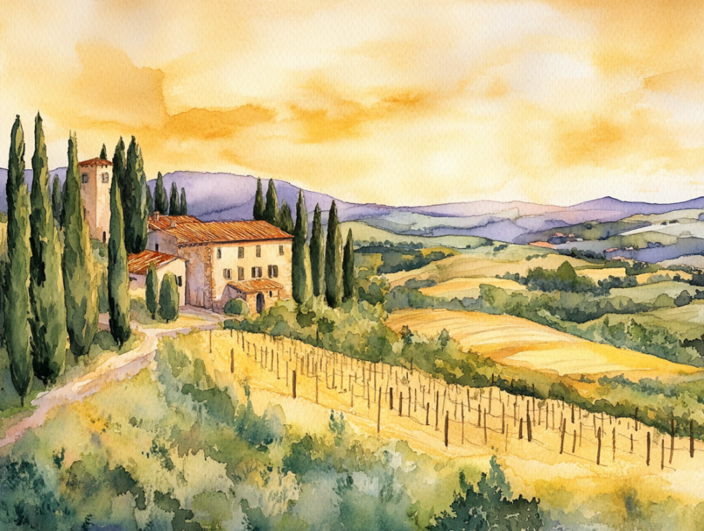 Italy, Tuscan countryside