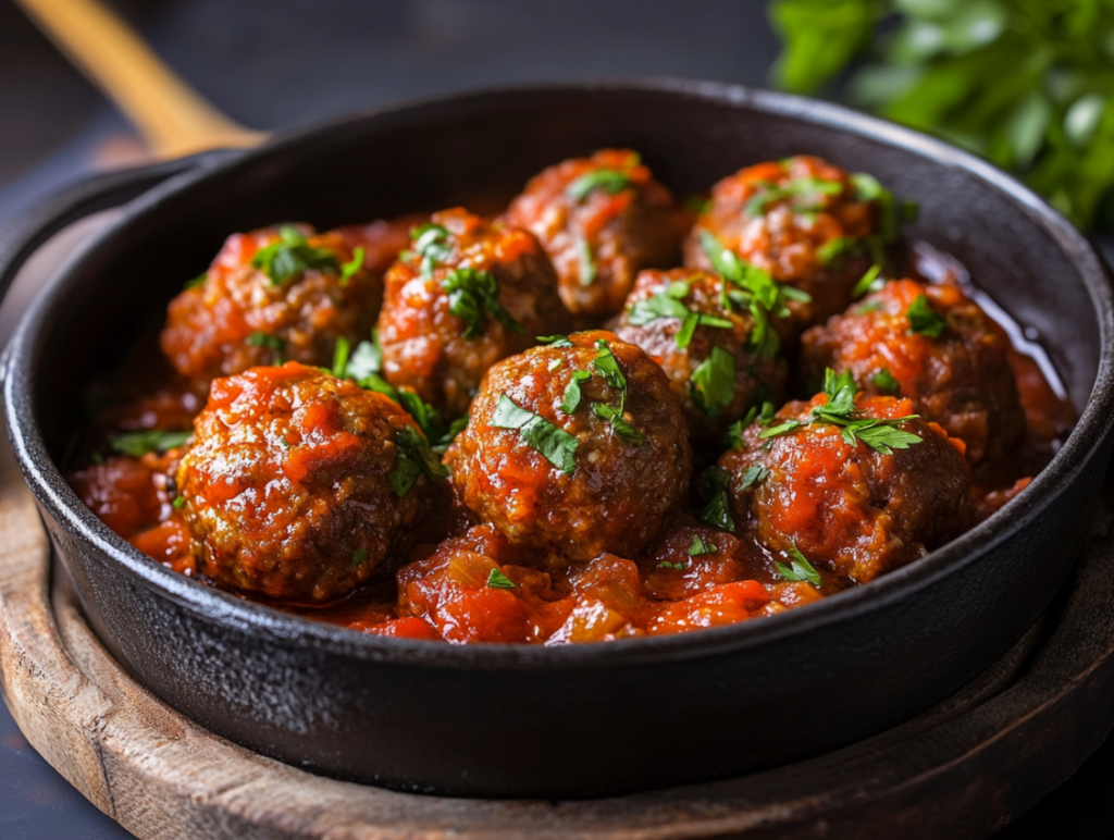 Albondigas – Spanish Meatballs dish