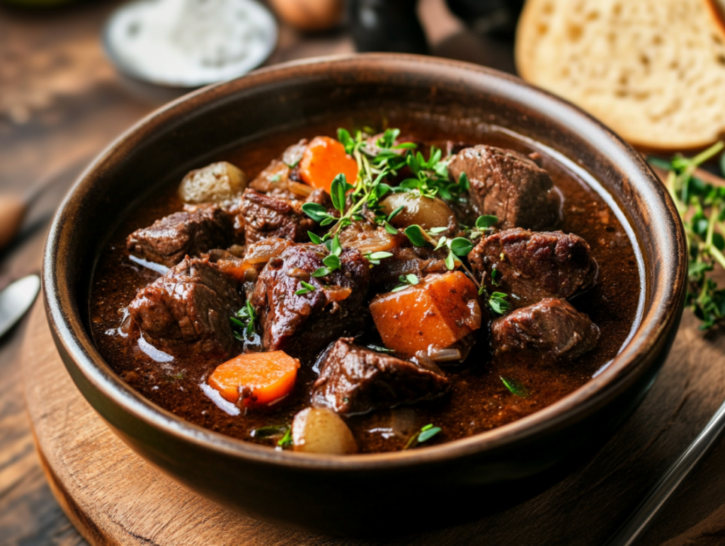 Boeuf Bourguignon - Hearty Beef Stew