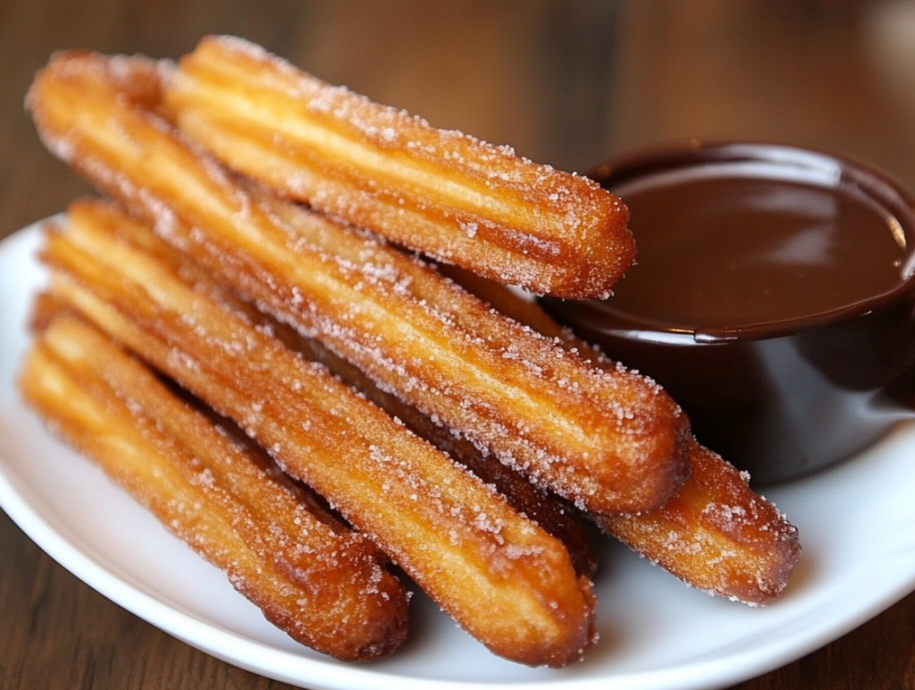 Churros con Chocolate
