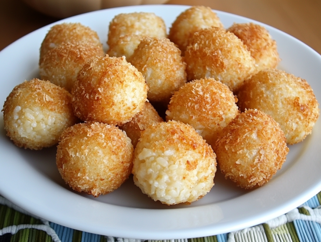 Crispy Arancini Rice Balls