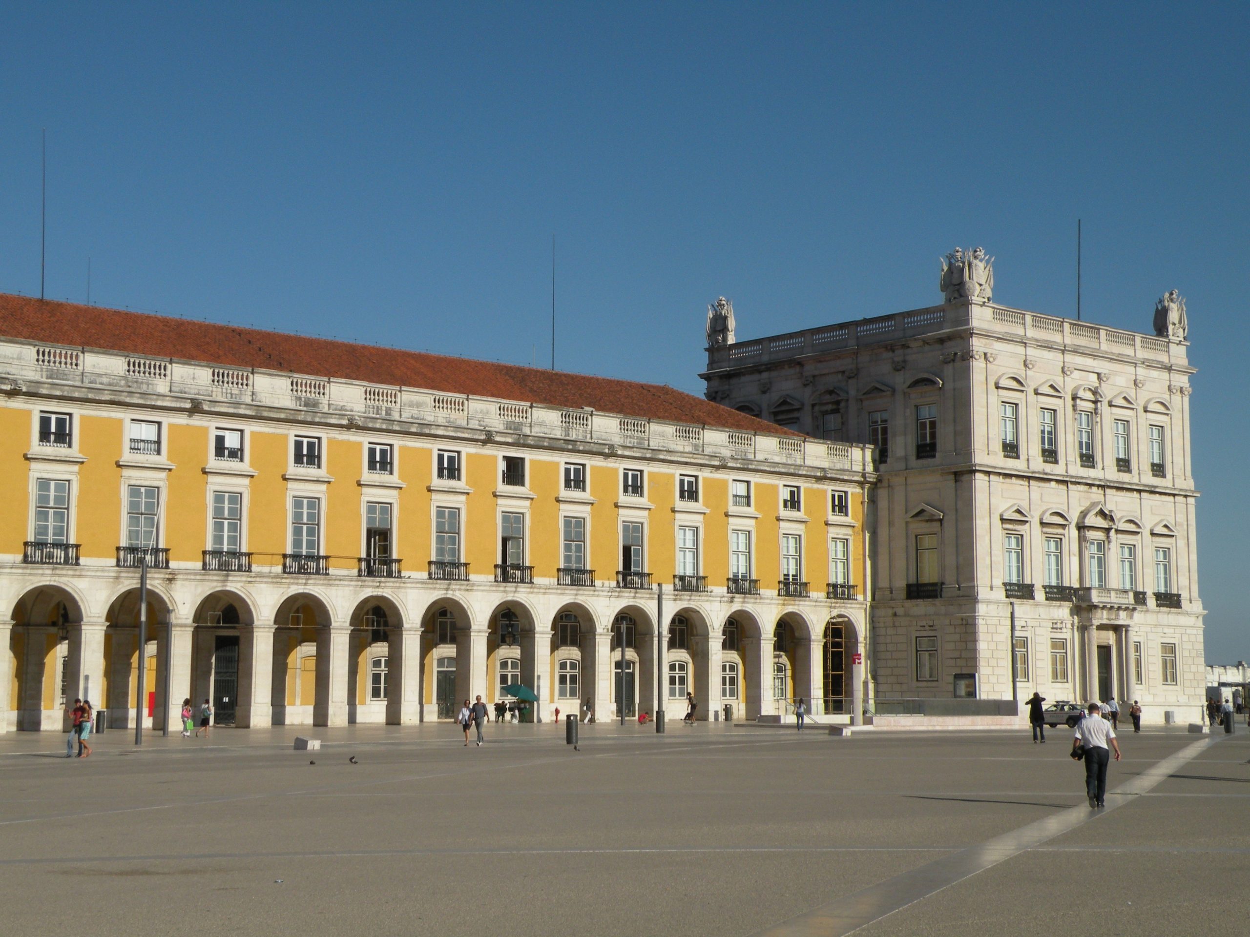 Praça do Comércio (Commerce Square) in Lisbon, Portugal