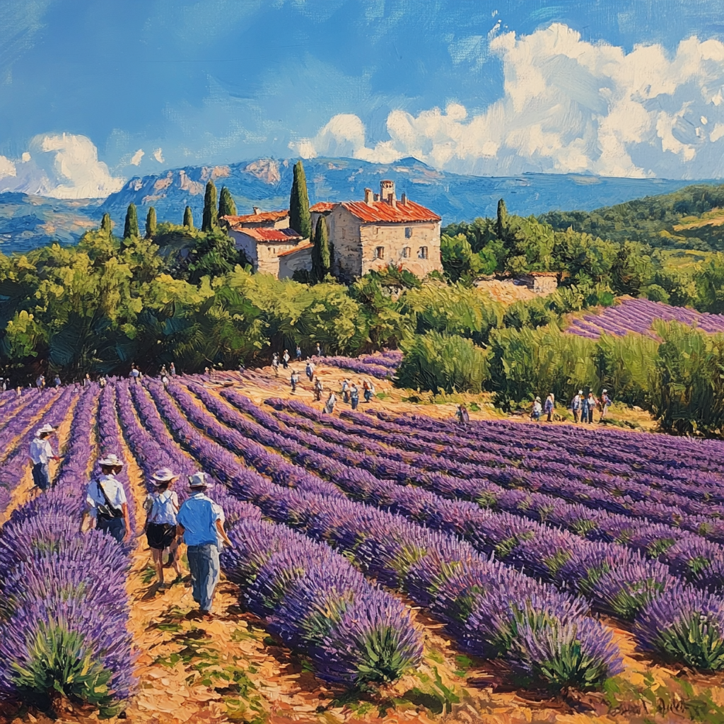 Lavender Festival in Provence France