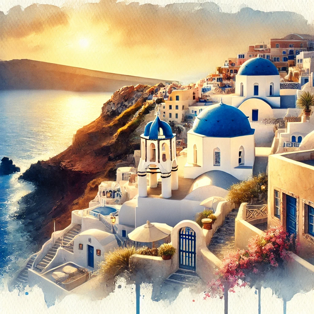 Santorini Island Greece