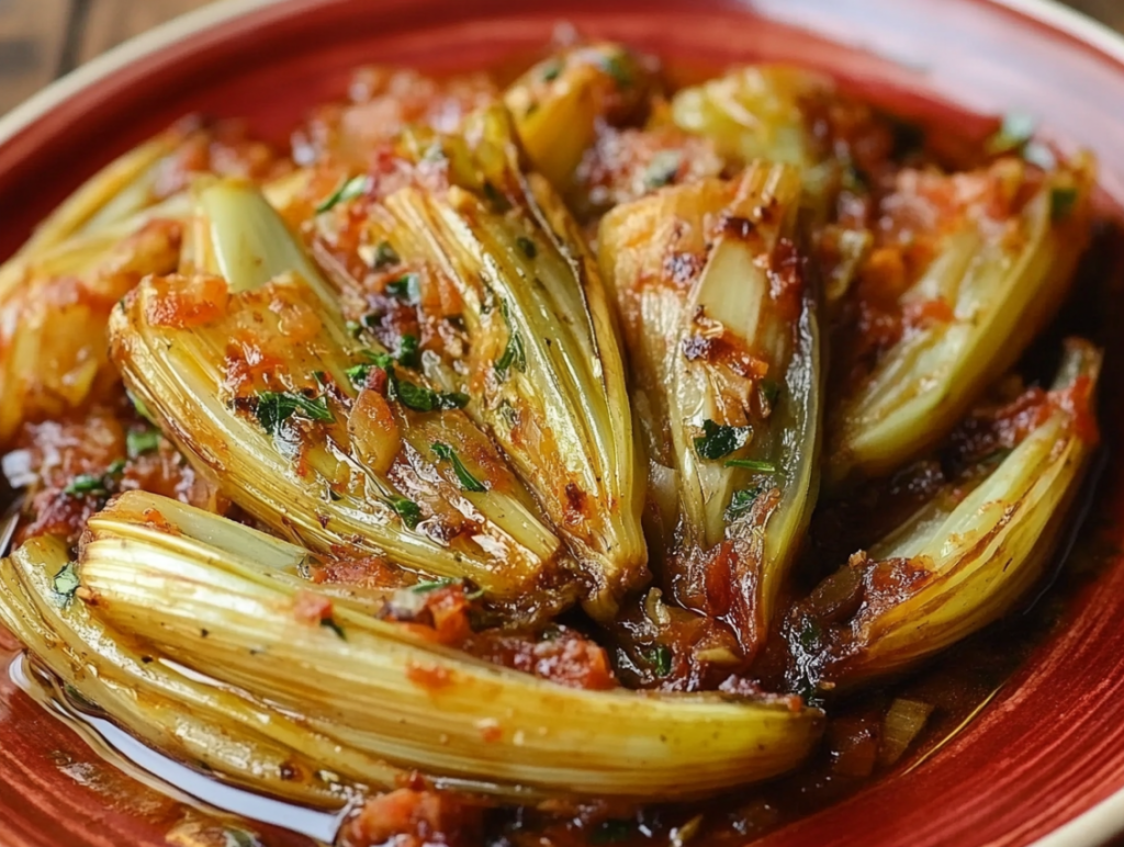 Italian Cicoria Ripassata - Sautéed Chicory