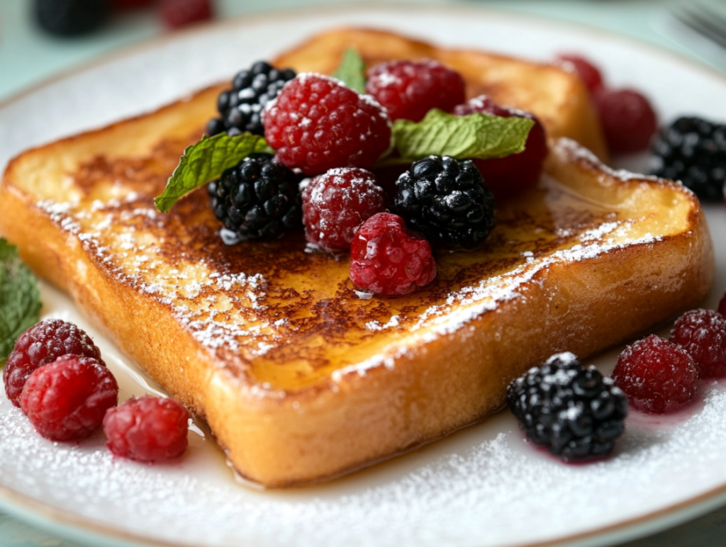 Pain Perdu - French Toast with Berries