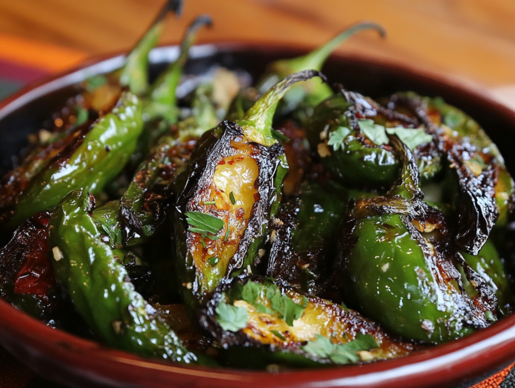Pimientos de Padrón – Blistered Peppers