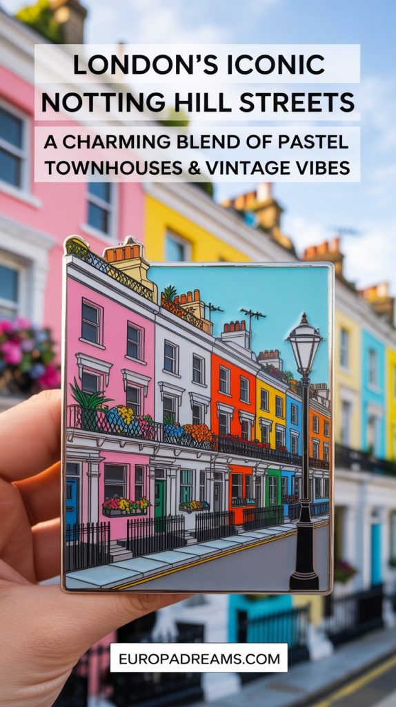 Londons  NottingHill Streets - England