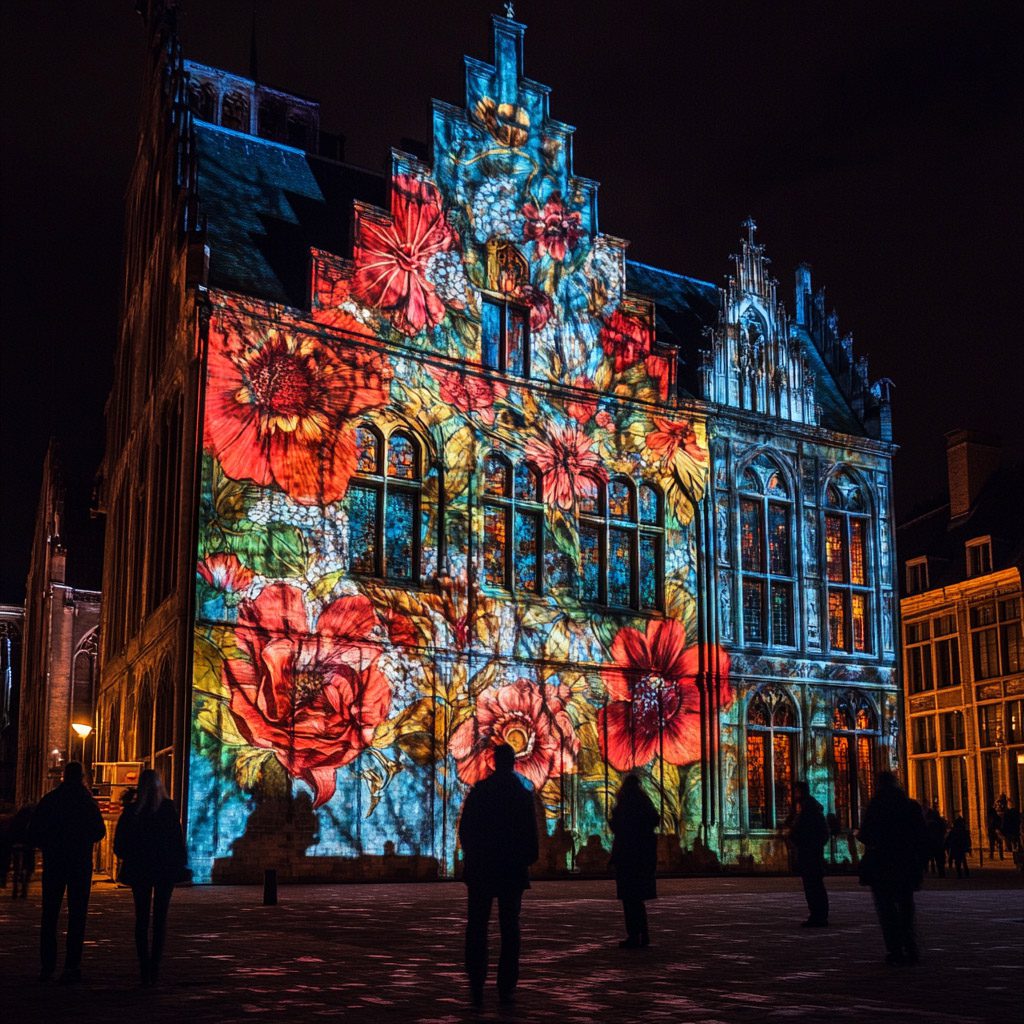 Leuven Light Festival in Belgium