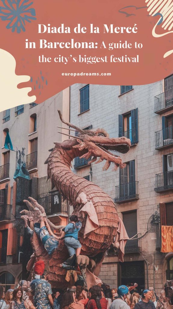 Diada de la Mercè in Barcelona ES