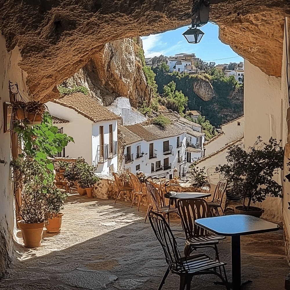 Setenil de las Bodegas in Spain