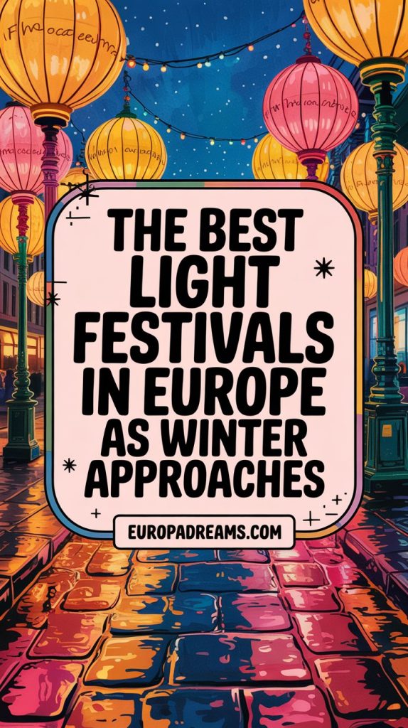The Best Light Festivals in Europe as Winter Approaches