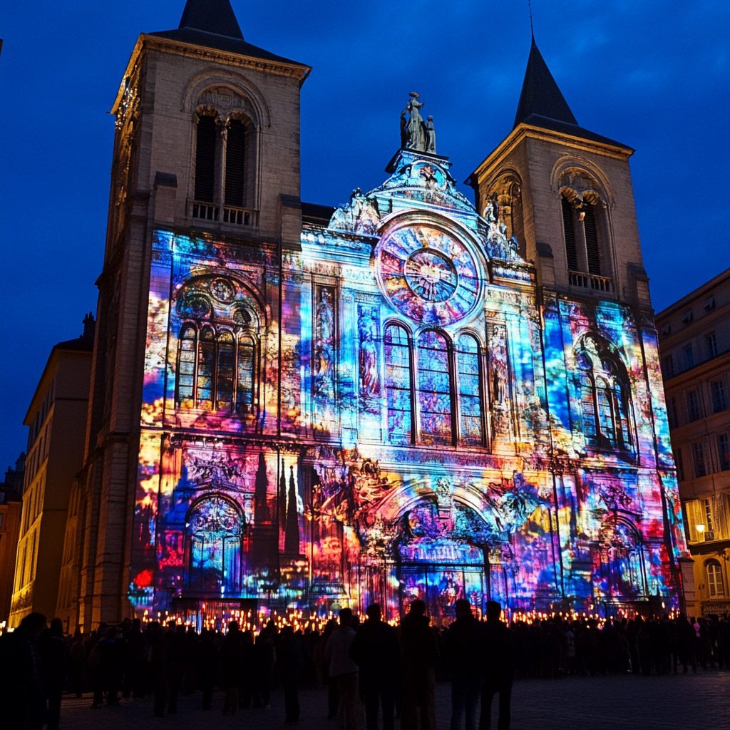 Lyon’s Fête des Lumières in France