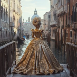 Venice Carnival in Italy