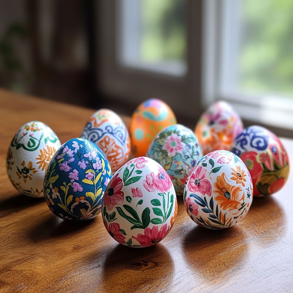 Ostara Decorated Eggs