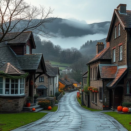 celebrating Halloween in the haunted villages of Wales