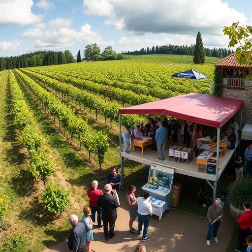 Grape Harvest Festival in France