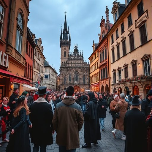 Mysterious Halloween Festivities in Prague