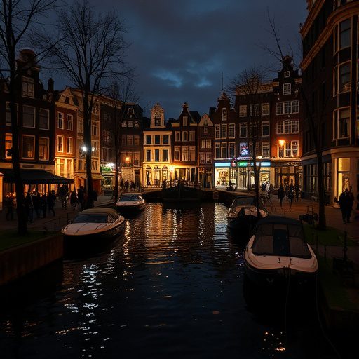Nighttime Mysteries in Amsterdam's Historic Distric