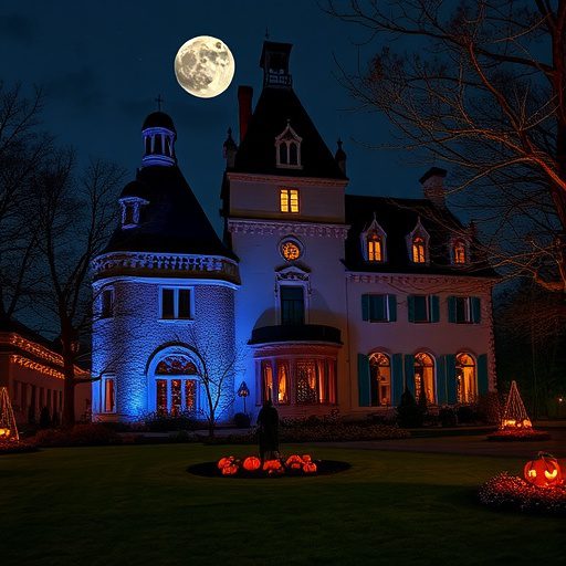 the enchanting Halloween at the château de Brissac