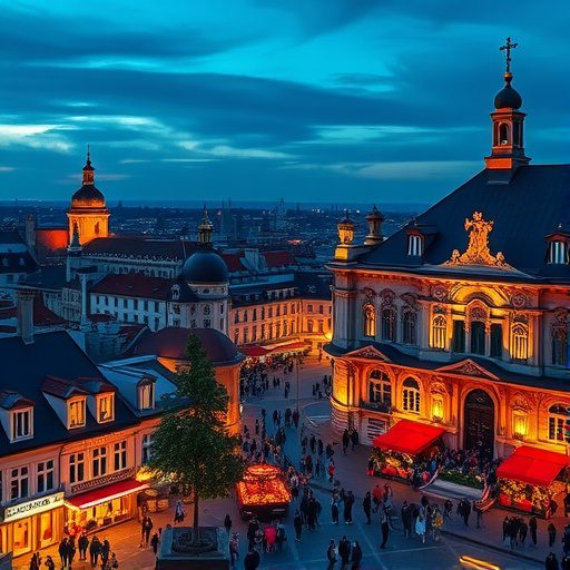 The Festival of Lights in Lyon France