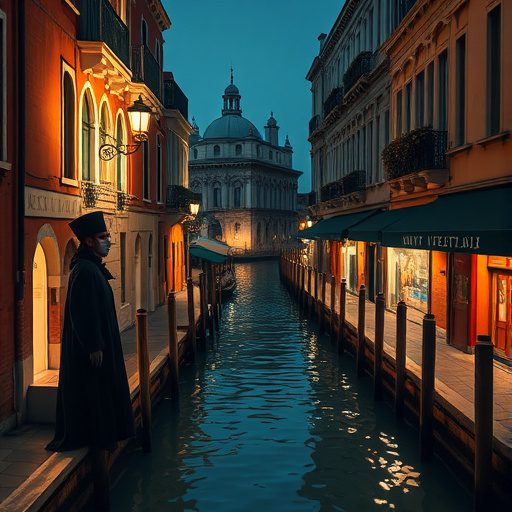 the ghoulish charm of Venice's Halloween Masquerade